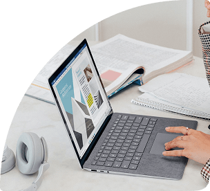 Laptop with Icon
